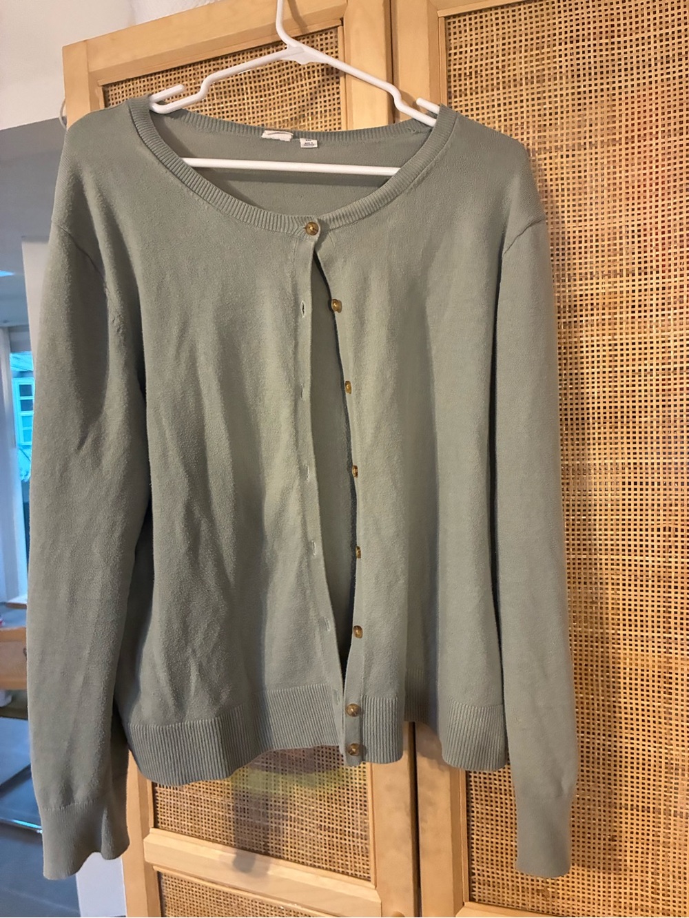 GAP Sage Green Women’s Button Cardigan